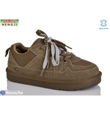 Кросівки жіночі на весну/осінь (8 пар р.36-41) коричневий  "HENGJI-ELENA"