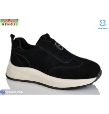 Кросівки жіночі на весну/осінь (8 пар р.36-41) чорний  "HENGJI-ELENA"