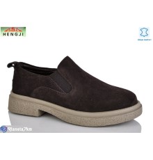Туфлі жіночі на весну/осінь (8 пар р.36-41) коричневий  "HENGJI-ELENA"