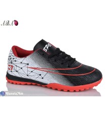 Футбольне взуття дитяче на весну/осінь (8 пар р.33-38) чорний  "Aba"