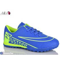 Футбольне взуття дитяче на весну/осінь (8 пар р.36-41) синій  "Aba"