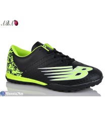 Футбольне взуття дитяче на весну/осінь (8 пар р.36-41) чорний  "Aba"