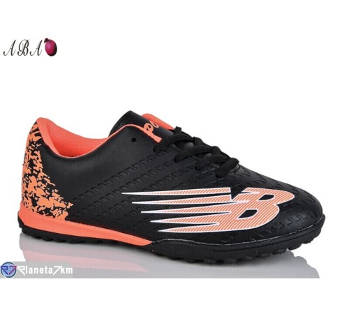 Футбольне взуття дитяче на весну/осінь (8 пар р.36-41) чорний  "Aba"