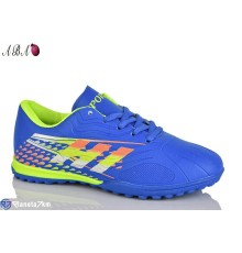 Футбольне взуття дитяче на весну/осінь (8 пар р.36-41) синій  "Aba"