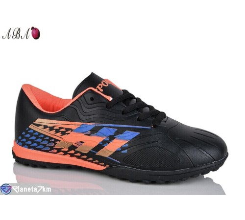 Футбольне взуття дитяче на весну/осінь (8 пар р.36-41) чорний  "Aba"