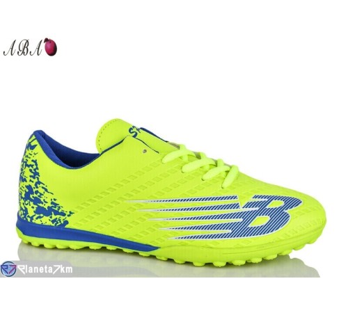 Футбольне взуття чоловіче на весну/осінь (8 пар р.41-46) жовтий  "Aba"