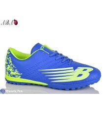 Футбольне взуття чоловіче на весну/осінь (8 пар р.41-46) синій  "Aba"