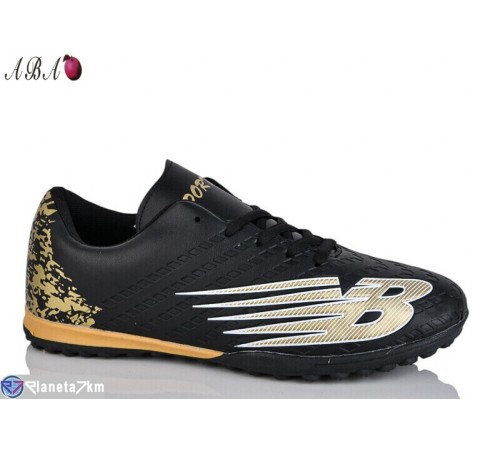 Футбольне взуття чоловіче на весну/осінь (8 пар р.41-46) чорний  "Aba"