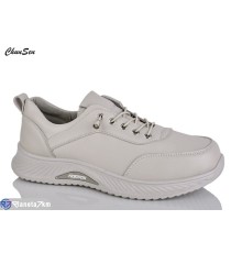 Кросівки жіночі на весну/осінь (8 пар р.37-42) бежевий  "Chunsen"