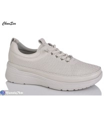Кросівки жіночі на весну/осінь (8 пар р.36-41) бежевий  "Chunsen"