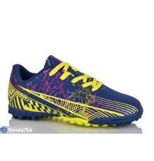 Футбольне взуття дитяче на весну/осінь (8 пар р.33-36) синій  "DEVER"