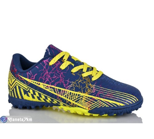 Футбольне взуття дитяче на весну/осінь (8 пар р.33-36) синій  "DEVER"