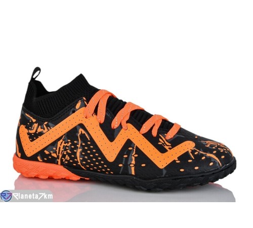 Футбольне взуття дитяче на весну/осінь (8 пар р.33-36) чорний  "DEVER"