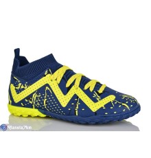 Футбольне взуття дитяче на весну/осінь (8 пар р.33-36) синій  "DEVER"