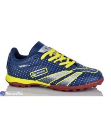 Футбольне взуття дитяче на весну/осінь (8 пар р.36-41) синій  "DEVER"