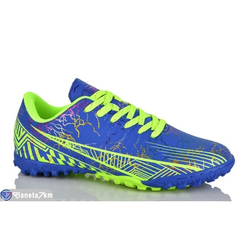 Футбольне взуття дитяче на весну/осінь (8 пар р.36-41) синій  "DEVER"