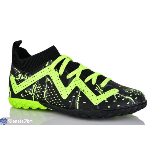 Футбольне взуття дитяче на весну/осінь (8 пар р.37-41) чорний  "DEVER"