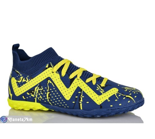 Футбольне взуття дитяче на весну/осінь (8 пар р.37-41) синій  "DEVER"