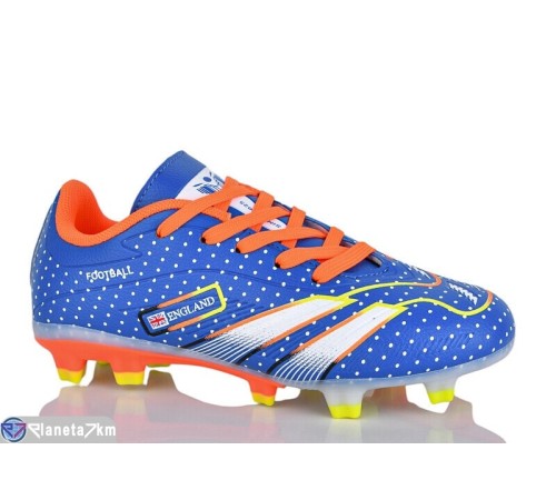 Футбольне взуття дитяче на весну/осінь (8 пар р.33-36) синій  "DEMAVEER"