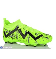 Футбольне взуття дитяче на весну/осінь (8 пар р.37-41) зелений  "DEMAVEER"