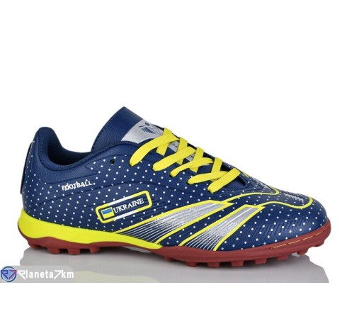 Футбольне взуття дитяче на весну/осінь (8 пар р.36-41) синій  "DEMAVEER"