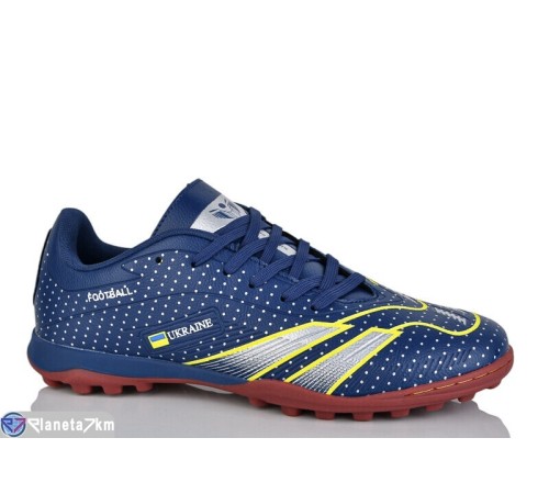 Футбольне взуття чоловіче на весну/осінь (8 пар р.41-45) синій  "DEMAVEER"