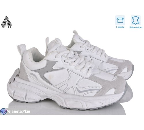 Кросівки жіночі на весну/осінь (8 пар р.36-40) білий  "STILLI Group"