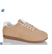 Кросівки жіночі на весну/осінь (8 пар р.36-41) бежевий  "Navigator"