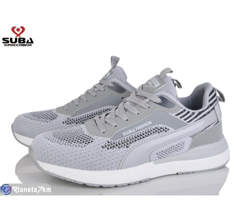 Кросівки чоловічі на весну/осінь (8 пар р.41-46) сірий  "SUBA"