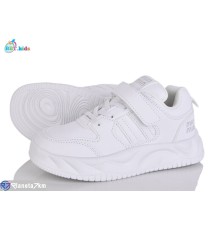 Дитячі кросівки на весну/осінь (8 пар р.32-37) білий  "BBT"