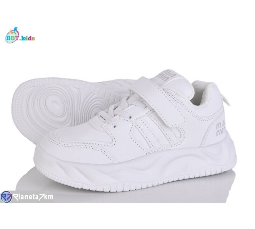 Дитячі кросівки на весну/осінь (8 пар р.32-37) білий  "BBT"