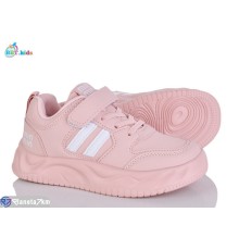 Дитячі кросівки на весну/осінь (8 пар р.32-37) рожевий  "BBT"