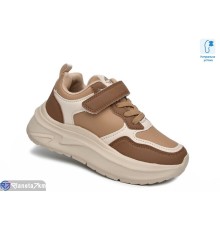 Дитячі кросівки на весну/осінь (8 пар р.31-36) коричневий  "TOMMY"