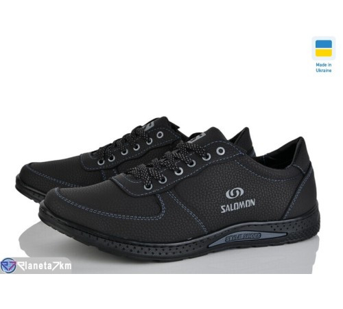 Кросівки чоловічі на весну/осінь (8 пар р.40-45) чорний  "LEOBAZA"