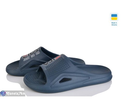Шлепки дитячі на літо (6 пар р.36-41) синій  "Ladmir"