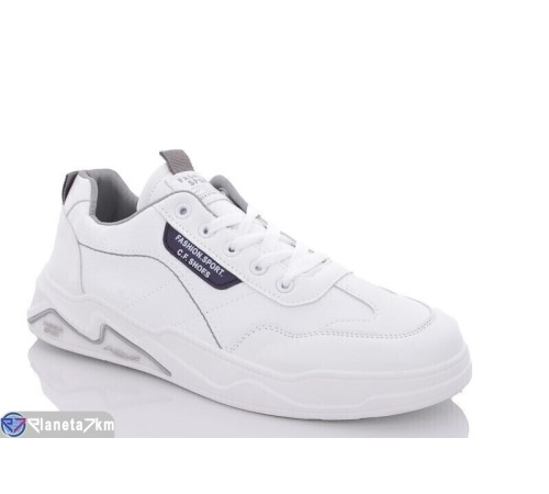 Кросівки чоловічі на весну/осінь (8 пар р.40-45) білий  "LAIFA"