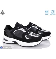 Кросівки жіночі на весну/осінь (8 пар р.36-41) чорний  "STILLI Group"