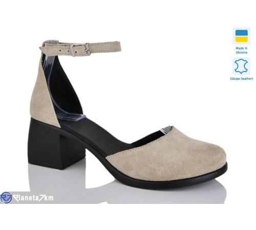 Туфлі жіночі на літо (6 пар р.36-41) бежевий  "LIKA"