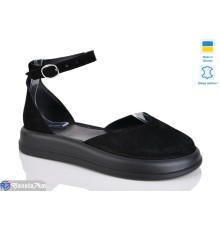 Туфлі жіночі на літо (6 пар р.36-40) чорний  "LIKA"