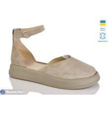 Туфлі жіночі на літо (6 пар р.36-40) бежевий  "LIKA"