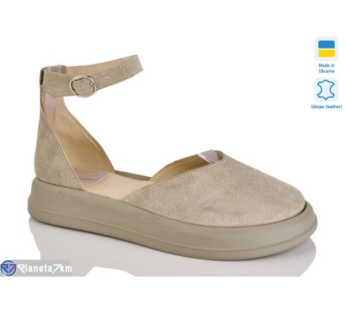 Туфлі жіночі на літо (6 пар р.36-40) бежевий  "LIKA"