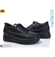 Кросівки жіночі на весну/осінь (8 пар р.36-40) чорний  "Mei De Li"