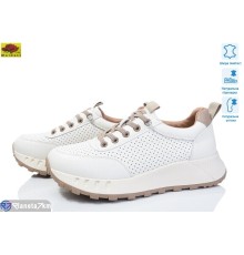 Кросівки жіночі на весну/осінь (8 пар р.36-40) бежевий  "Mei De Li"