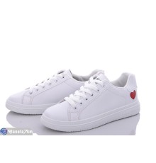 Кросівки жіночі на весну/осінь (8 пар р.36-41) білий  "LAIFA"