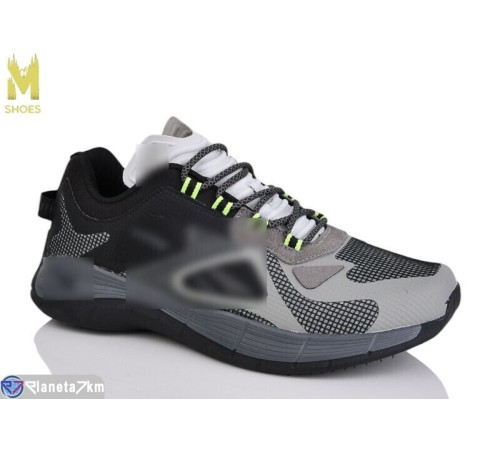 Кросівки чоловічі на весну/осінь (8 пар р.41-46) сірий  "M.Shoes"