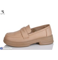 Туфлі жіночі на весну/осінь (8 пар р.36-41) коричневий  "Red Sun"