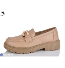 Туфлі жіночі на весну/осінь (8 пар р.36-41) коричневий  "Red Sun"