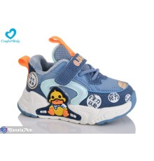 Дитячі кросівки на весну/осінь (6 пар р.22-26) синій  "Comfort-baby"