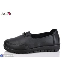 Туфлі жіночі на весну/осінь (8 пар р.38-43) чорний  "Aba"