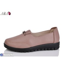 Туфлі жіночі на весну/осінь (8 пар р.38-43) коричневий  "Aba"